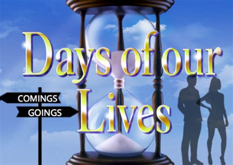 Coming and goings on dool - Aug 4, 2023 · But On Days of Our Lives. Curtis Harding. Friday, August 4th, 2023. Credit: Jill Johnson/JPI (2) Ava is back! We know from Days of Our Lives spoilers that she and portrayer Tamara Braun are returning next week as Harris continues his self-imposed tour of Bayview. She, of course, isn’t the first Salemite who’s been languishing away in the ... 